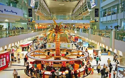 Aeroporto di Dubai all'interno