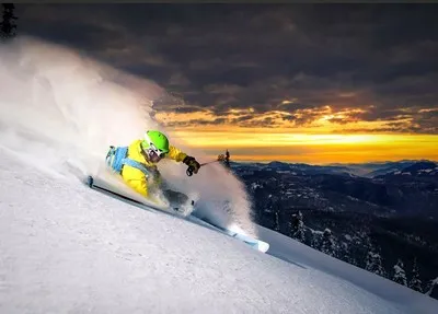 Sci serale sul Palandoken