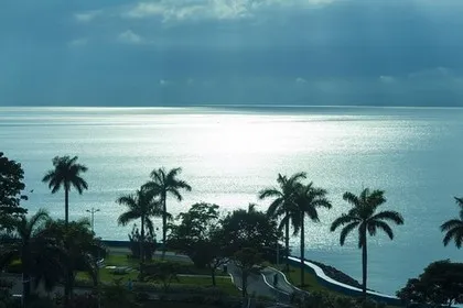 Vista sull'oceano a Panama