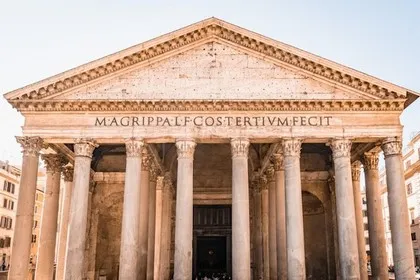 Pantheon a Roma, Italia