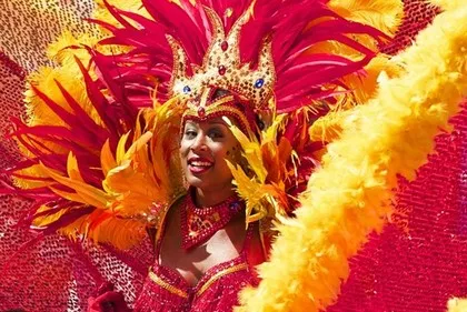 Il vivace Carnevale di Rio