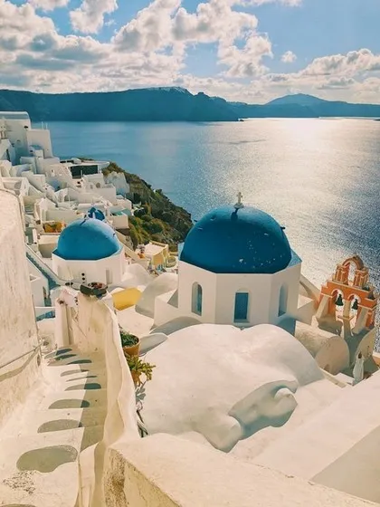 Primavera a Santorini, Grecia