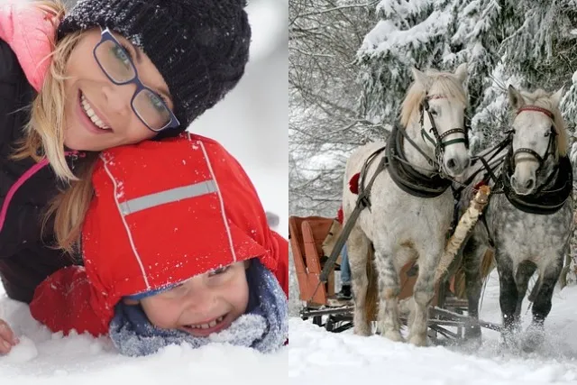Attività invernali insolite per divertimento
