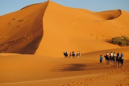 Sahara invernale in Marocco