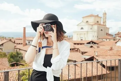 Una viaggiatrice